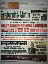 L’article « Vladimir Baykov (Ambassadeur de la Fédération de Russie) : « Nous souhaitons que la Côte d’Ivoire reste stable, pour garder sa position de leader » » (Fraternité Matin, 12 juin 2020) 